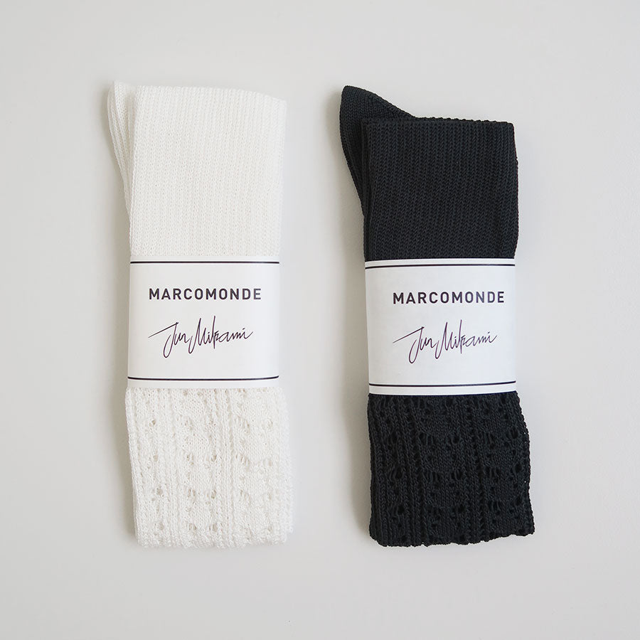 JUN MIKAMI/ジュンミカミ】Marcomonde × JUN MIKAMIハイソックス
