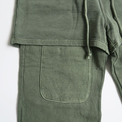 【INSCRIRE/アンスクリア】<br>Layered Sweat Pants <br>I25AW-BC117