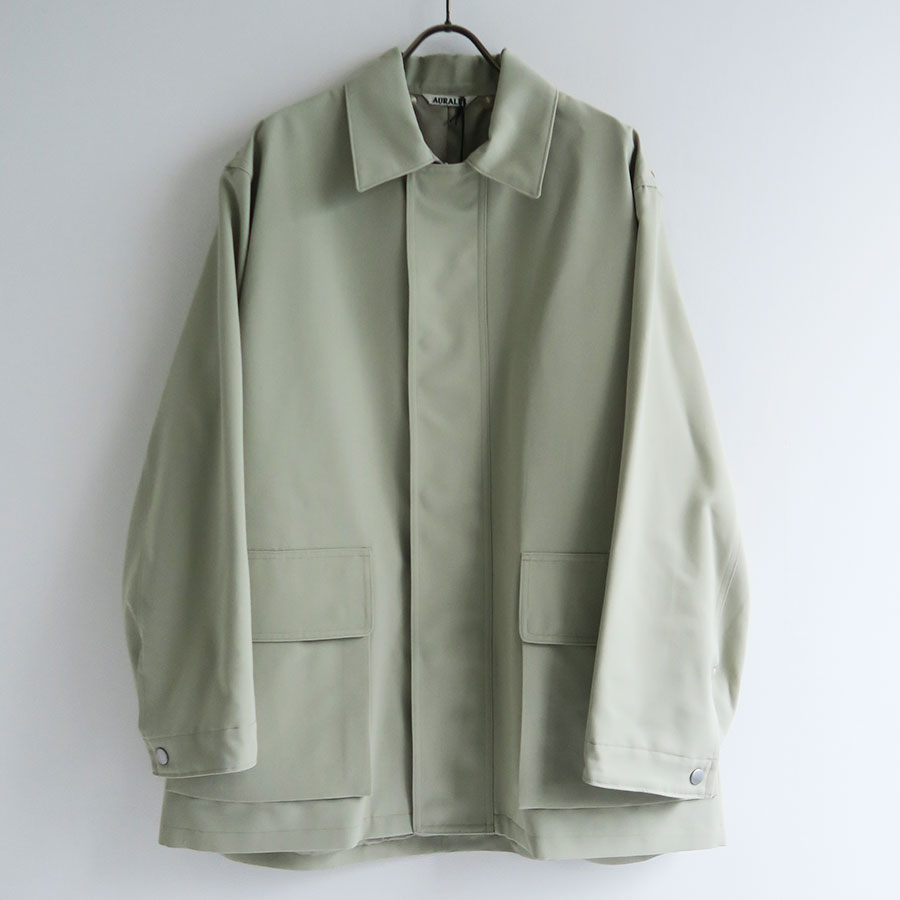 【AURALEE/オーラリー】<br>WOOL MAX CANVAS BLOUSON <br>A25SB06WC