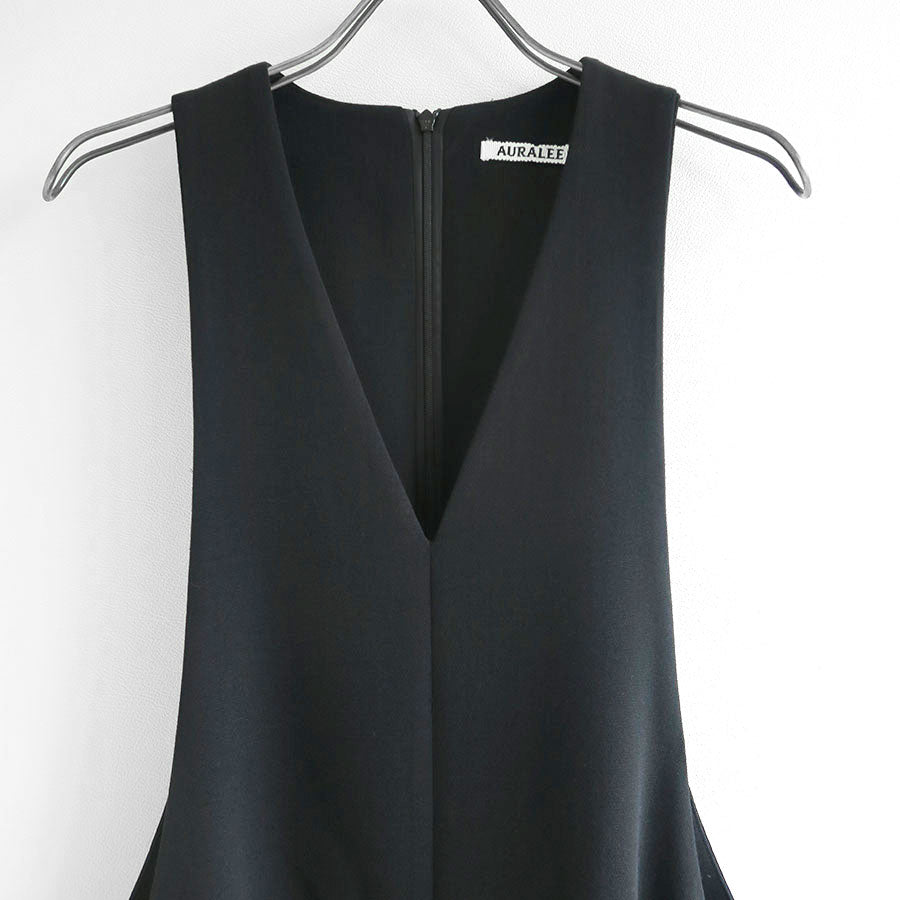 【AURALEE/オーラリー】<br>TENSE WOOL DOUBLE CLOTH DRESS <br>A23AD03WP