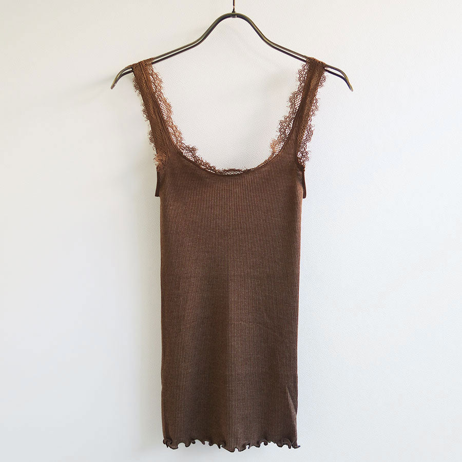 【FUMIKA UCHIDA/フミカウチダ】 <br>RIB CAMISOLE UNDERWEAR <br>W-UW006