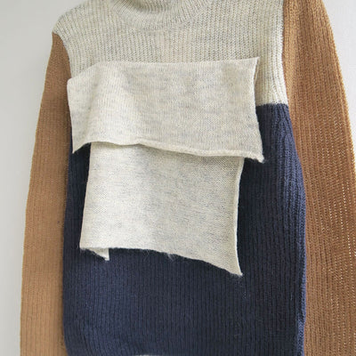 【kotohayokozawa/コトハヨコザワ】<br>MOHAIR HIGH NECK KNIT <br>KT23A-KN04