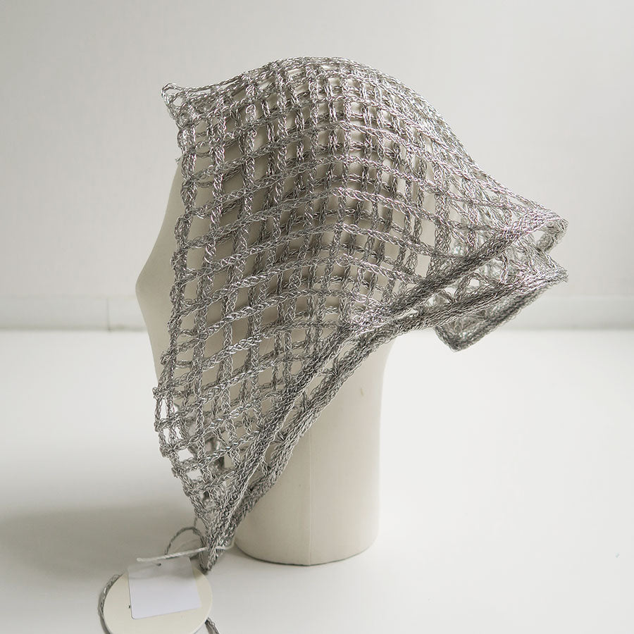 【FUMIE TANAKA/フミエタナカ】<br>metal mesh scarf <br>F25S-59