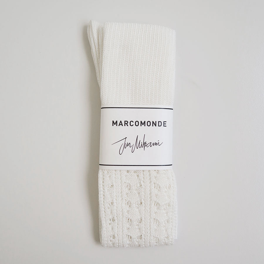 【JUN MIKAMI/ジュンミカミ】<br>Marcomonde × JUN MIKAMIハイソックス <br>25AW-21-M