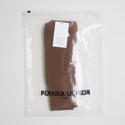 【FUMIKA UCHIDA/フミカウチダ】<br>SILK LACE KNITTING TIGHTS TOP <br>W-KT001