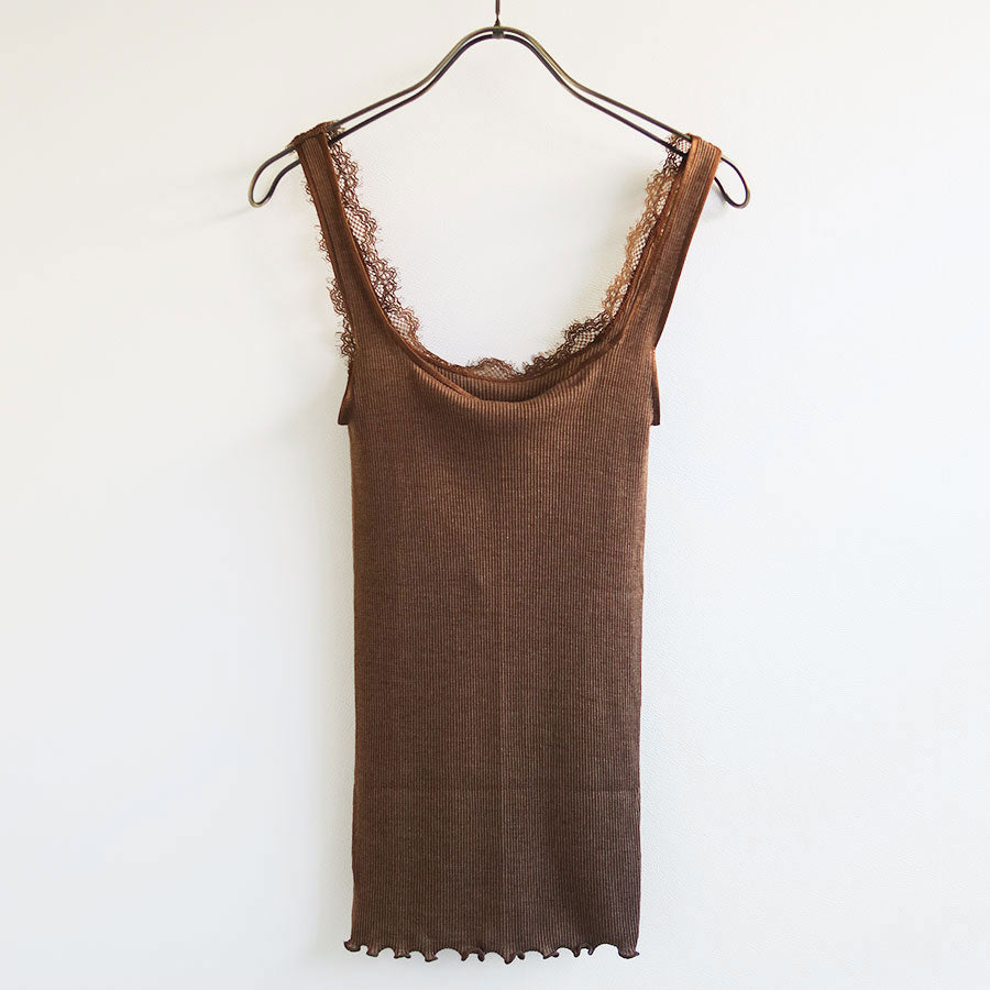 【FUMIKA UCHIDA/フミカウチダ】 <br>RIB CAMISOLE UNDERWEAR <br>W-UW006