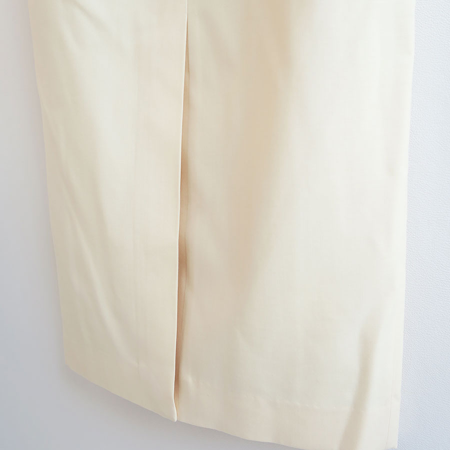 【AURALEE/オーラリー】<br>STRUCTURED WOOL DOUBLE CLOTH SLEEVELESS DRESS <br>A25AD01HP
