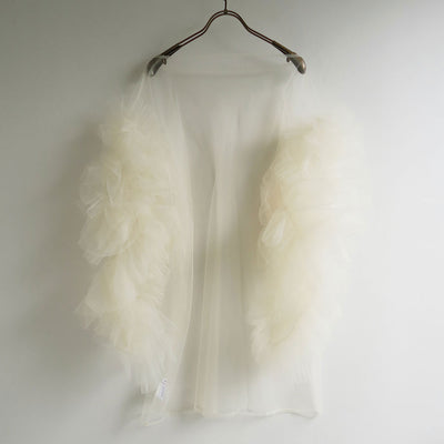 【MARGE/マージ】<br>Tulle decorative sleeve p/o <br>1006-0102-254