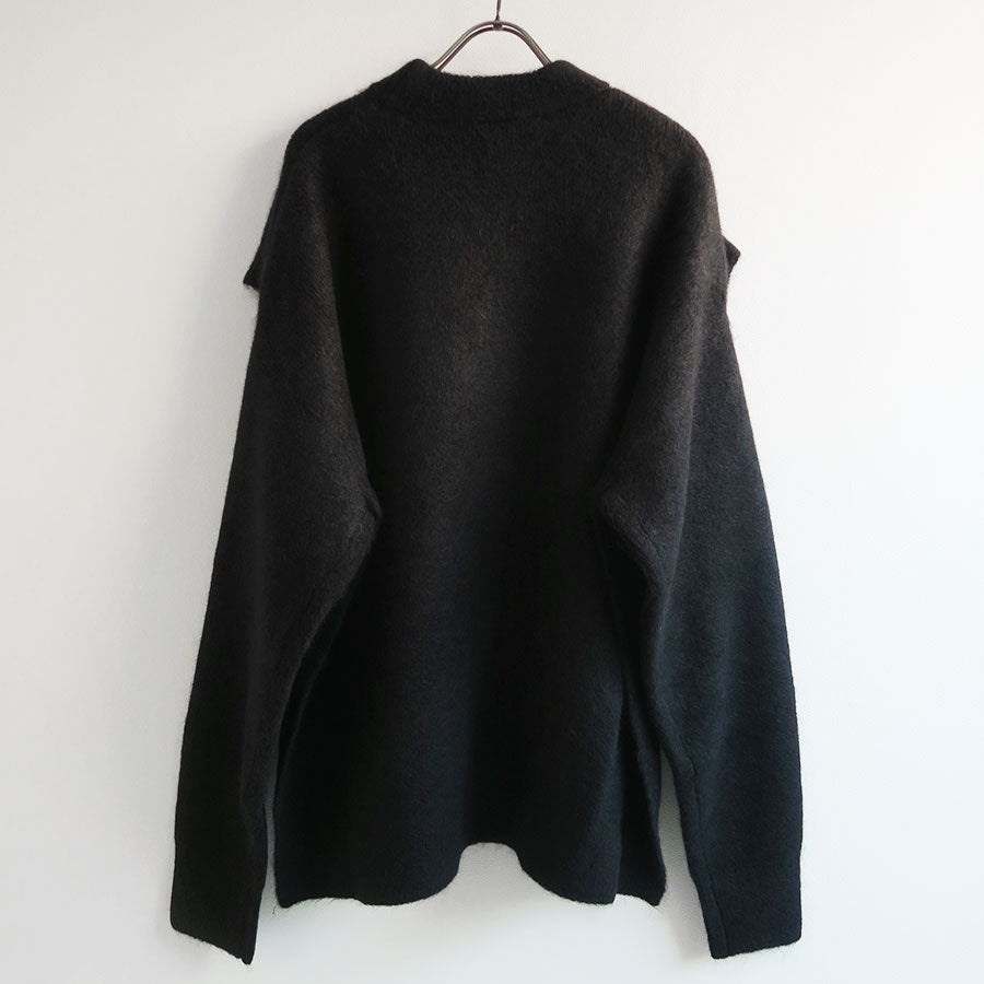 【IIROT/イロット】<br>Alpaca gimmick Knit <br>032-025-KT009