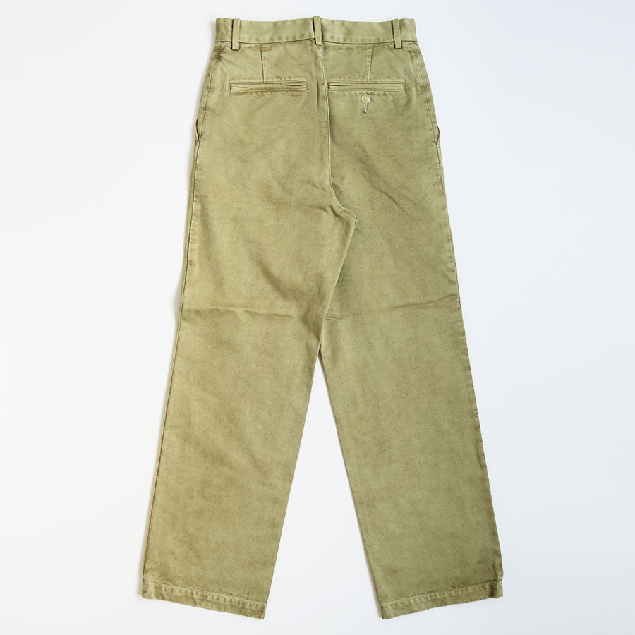 【10/3からポイント10%還元】<br>【AURALEE/オーラリー】<br>PRODUCT DYED FINX CHINO NARROW PANTS <br>A25AP04CP