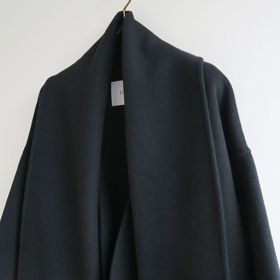 【IIROT/イロット】<br>Extra fine Merino Wool Coat <br>032-025-WC40