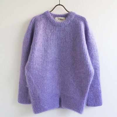 【JUN MIKAMI/ジュンミカミ】<br>モヘアクルーネックPO <br>23AW-12-N