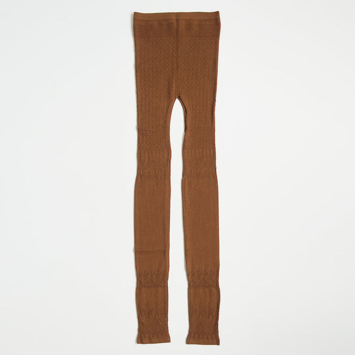 FUMIKA UCHIDA/フミカウチダ】SILK LACE KNITTING TIGHTS TOP W-KT001