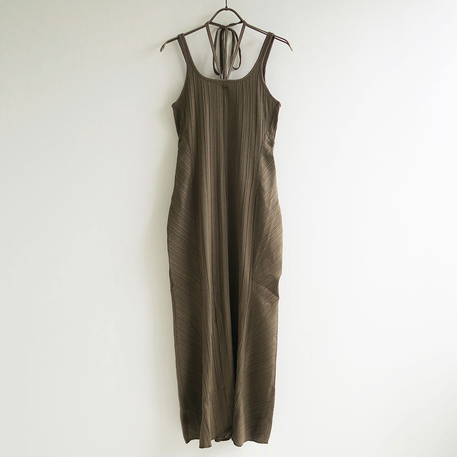 【Mame Kurogouchi/マメ】<br>Random Ribbed Organic Cotton 2way Dress <br>MM24FW-JS044