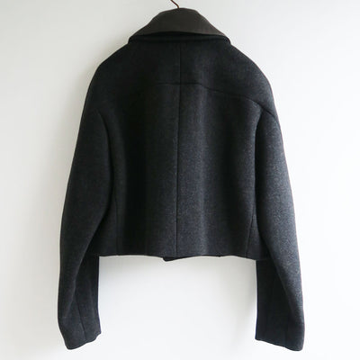【9/5からポイント10%還元】<br>【AURALEE/オーラリー】<br>SHETLAND WOOL DOUBLE CLOTH BLOUSON <br>A25AB04HD