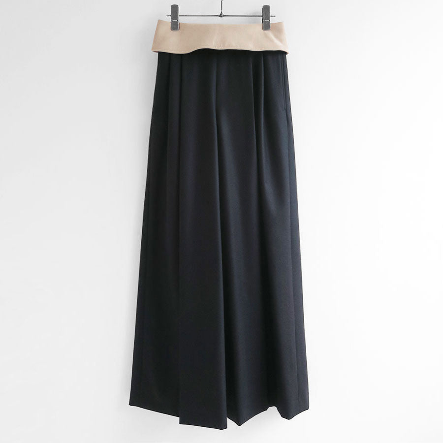 【THE RERACS/ザ・リラクス】<br>RERACS WAIST FLAP SLACKS <br>23FW-REPT-194L-J