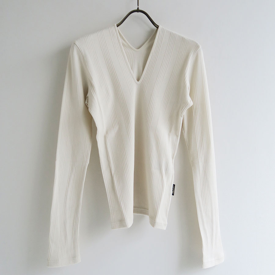 トップス PHOTO COPIEU PHOTOCOPIEU/フォトコピュー Vネックトップ（Tシャツ