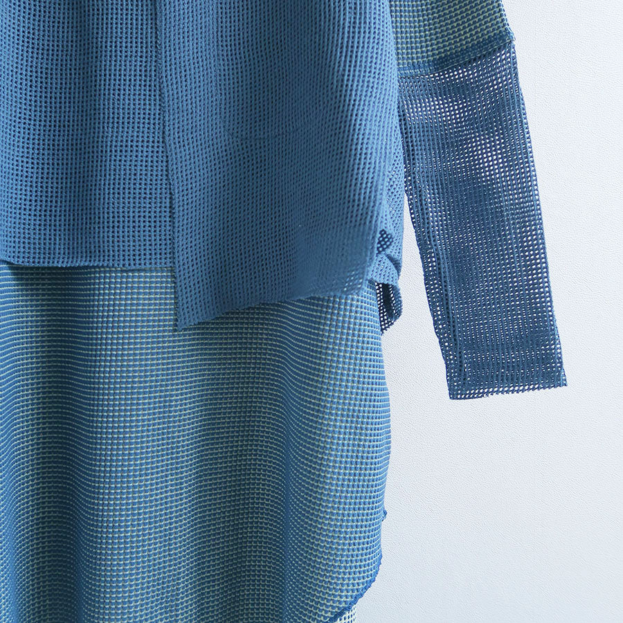 【kotohayokozawa/コトハヨコザワ】<br>WAFFLE LAYERED DRESS <br>KT23A-CS04
