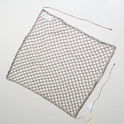 【FUMIE TANAKA/フミエタナカ】<br>metal mesh scarf <br>F25S-59