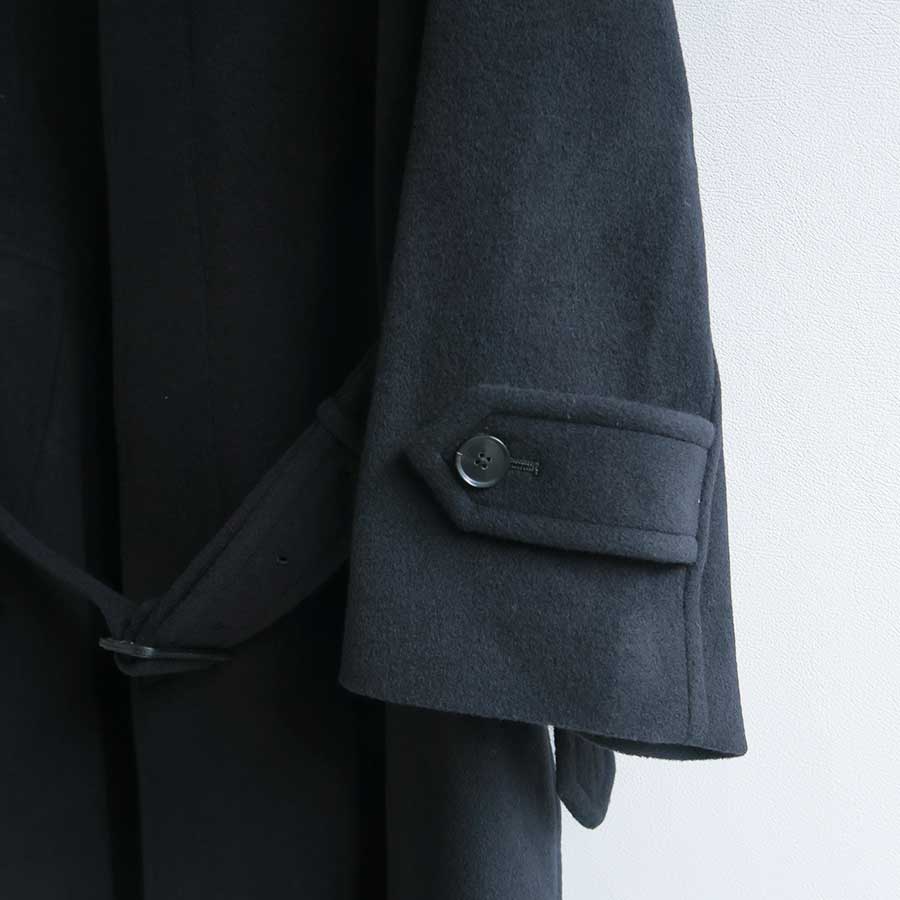 【11/7からポイント10%還元】<br>【AURALEE/オーラリー】<br>SUPER FINE WOOL MOSSER SOUTIEN COLLAR COAT <br>A25AC04WM