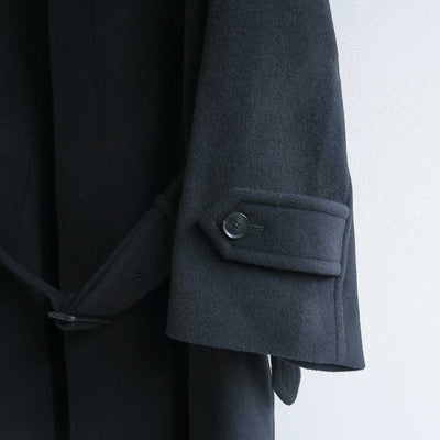 【11/7からポイント10%還元】<br>【AURALEE/オーラリー】<br>SUPER FINE WOOL MOSSER SOUTIEN COLLAR COAT <br>A25AC04WM