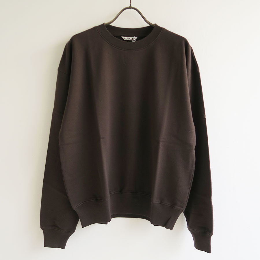 AURALEE オーラリー スウェット ブラウン系 極美品 AURALEE/オーラリー】SUPER HIGH GAUGE SWEAT P/O A26AP04CUの通販