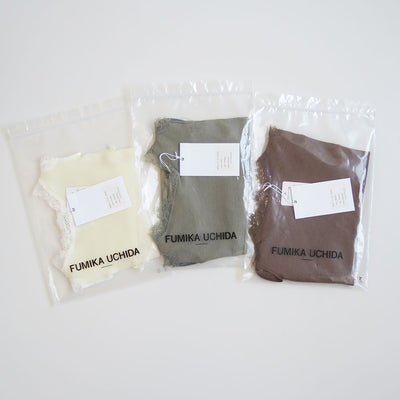 【FUMIKA UCHIDA/フミカウチダ】 <br>RIB CAMISOLE UNDERWEAR <br>W-UW006