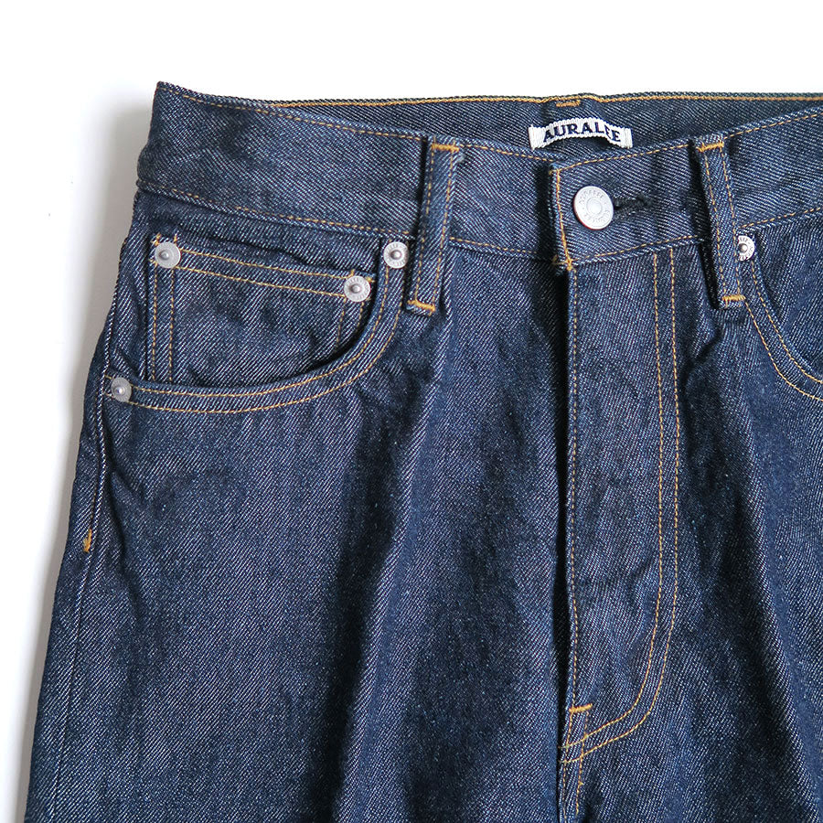 AURALEE/オーラリー】HARD TWIST DENIM 5P PANTS A00P02DMの通販