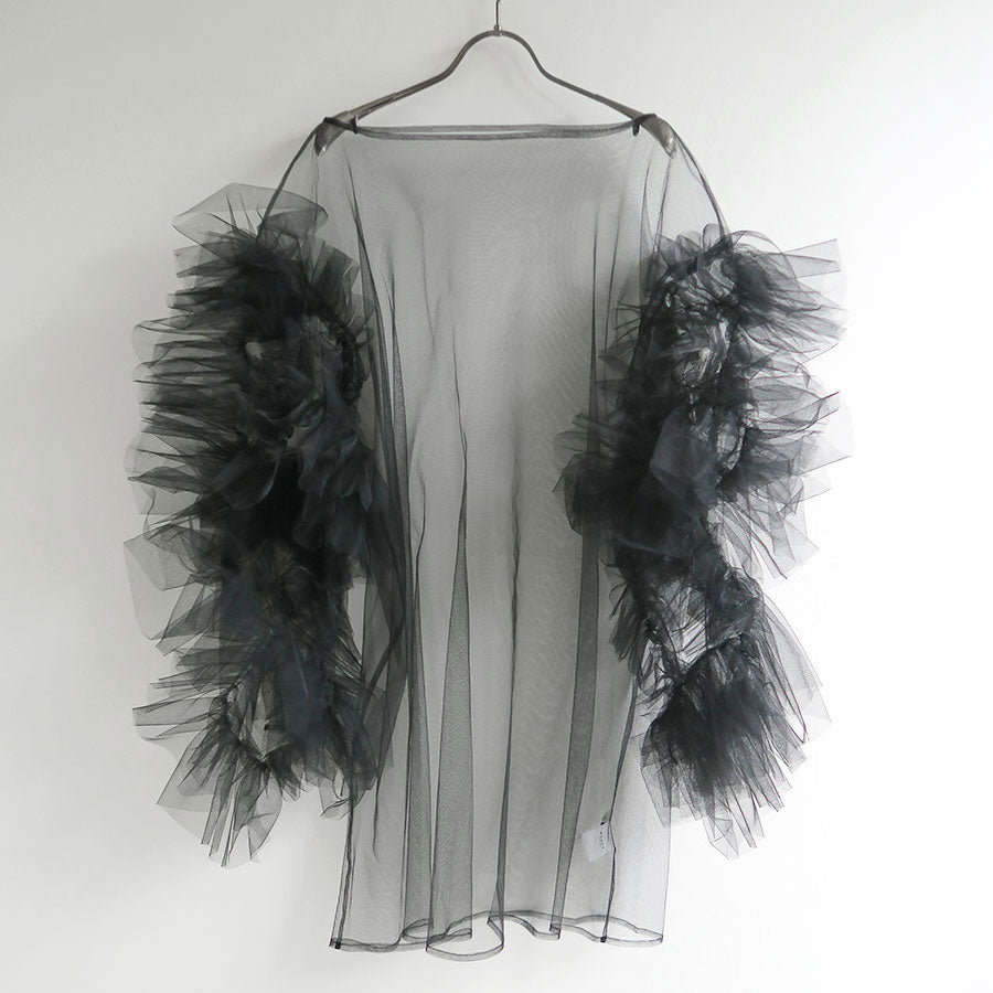 【MARGE/マージ】<br>Tulle decorative sleeve p/o <br>1006-0102-254