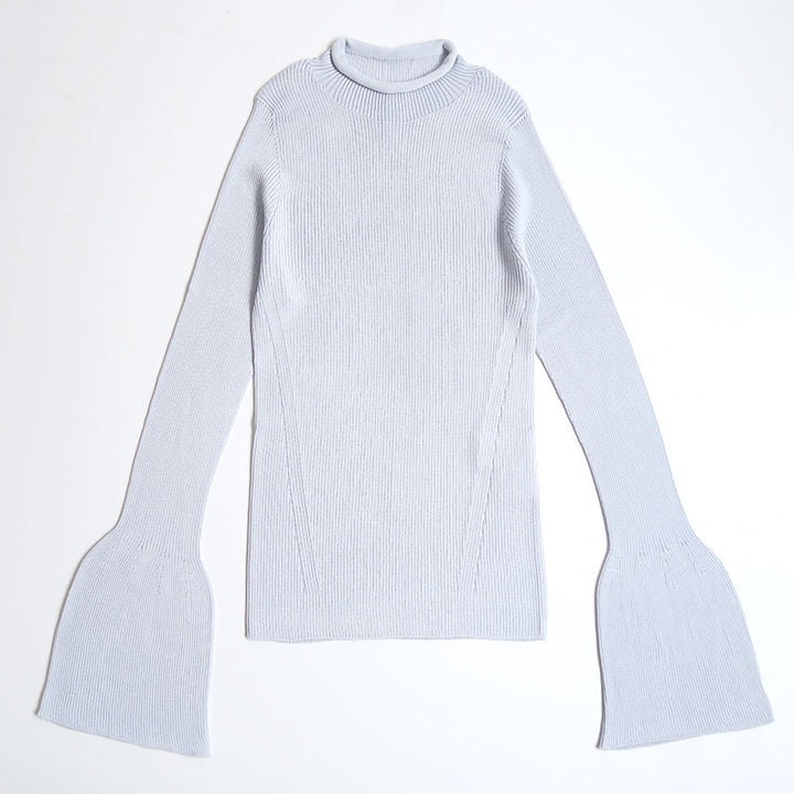 CFCL/シーエフシーエル】SOFT PORTRAIT LONG BELL SLEEVE TOP