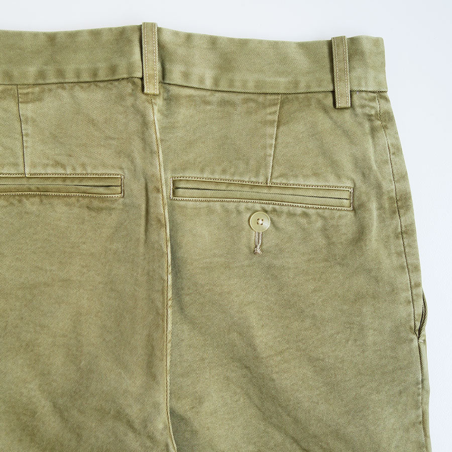 【10/3からポイント10%還元】<br>【AURALEE/オーラリー】<br>PRODUCT DYED FINX CHINO NARROW PANTS <br>A25AP04CP