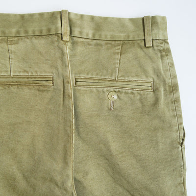 【10/3からポイント10%還元】<br>【AURALEE/オーラリー】<br>PRODUCT DYED FINX CHINO NARROW PANTS <br>A25AP04CP