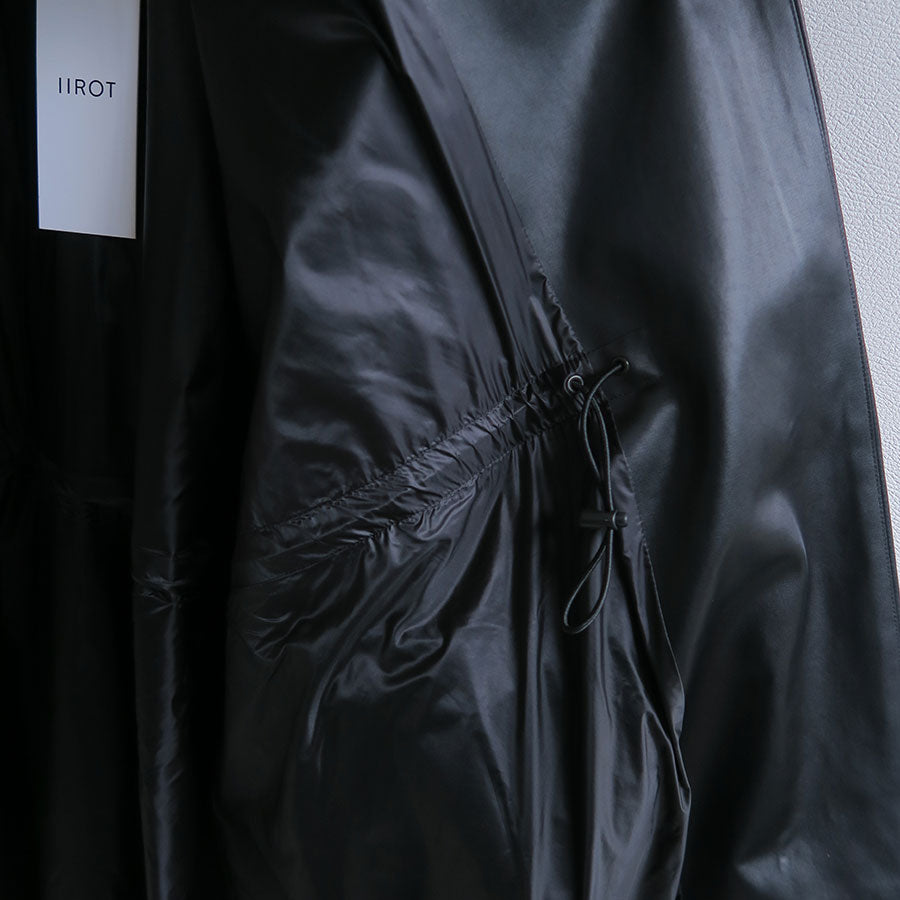 【IIROT/イロット】<br>Leather touch tech Coat <br>028-024-WC34