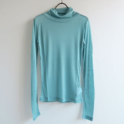 【BATONER/バトナー】<br>MELTY RIB TURTLE NECK <br>BN-24FL-009