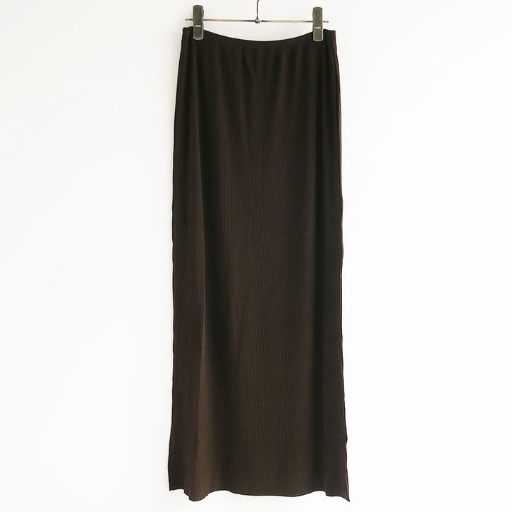 MALU/マル】CRUZ Rib Long Skirt 26SS031の通販 「ONENESS ONLINE STORE」