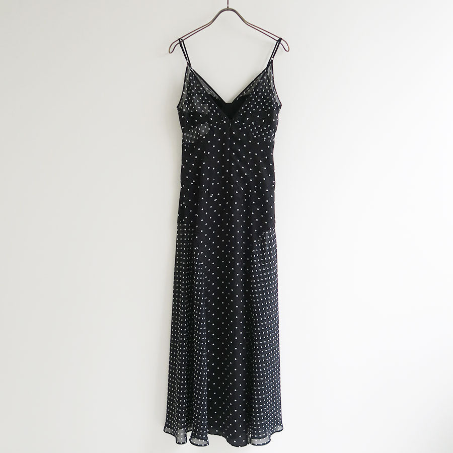 FETICO/フェティコ】SHEER COMBINED SLIP DRESS FTC252-0804の