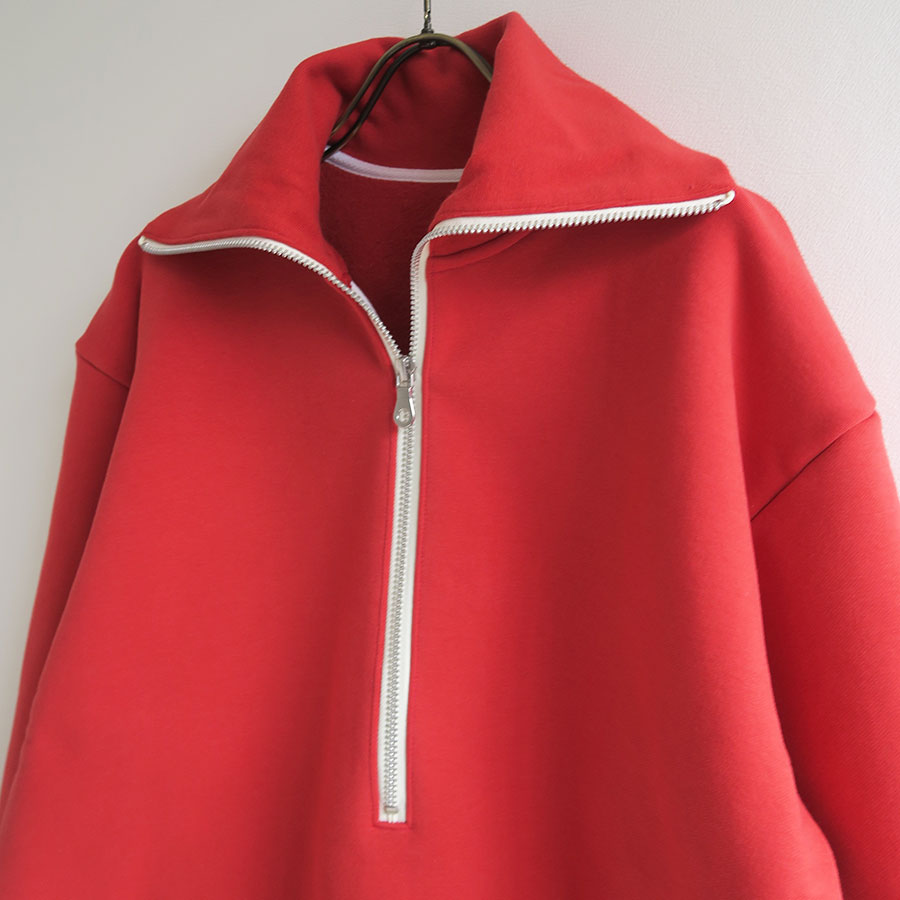 【JUN MIKAMI/ジュンミカミ】<br>ハーフジップPO <br>25AW-28-S