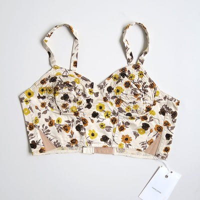 【FUMIKA UCHIDA/フミカウチダ】<br>FLOWER PRINTED BUSTIER <br>U-FD002