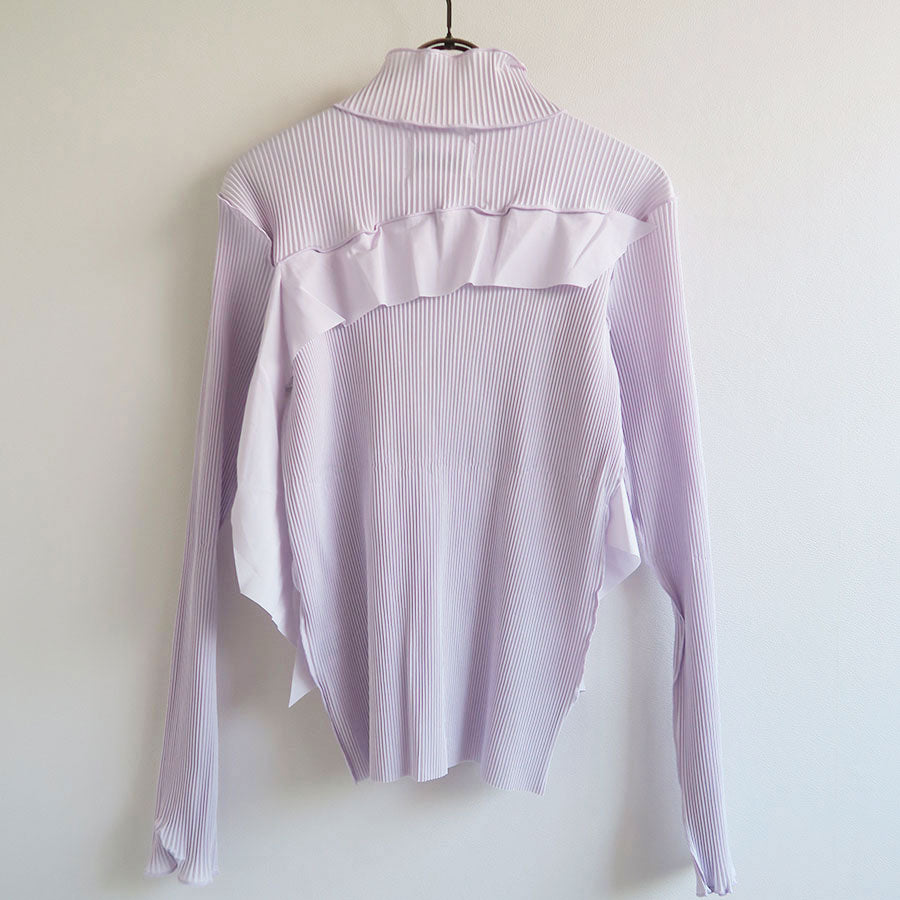 【to do kotohayokozawa/コトハヨコザワ】<br>Todo wave long sleeve top Highneck type <br>TD23A-P06