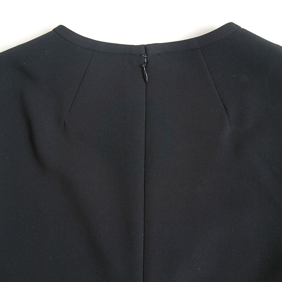 【Mame Kurogouchi/マメ】<br>Floral Lace-Sleeve Classic Dress <br>MM25SS-DR102