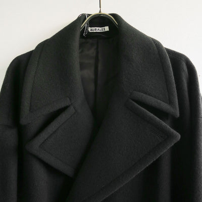 【AURALEE/オーラリー】<br>CASHMERE WOOL MOSSER HALF COAT <br>A23AC04MC