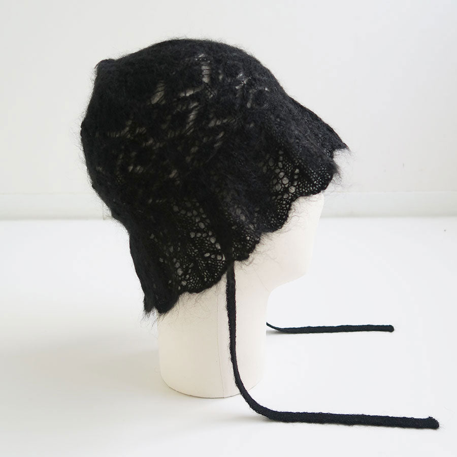 FUMIE TANAKA/フミエタナカ】knit lace hat F24A-57の通販 「ONENESS ONLINE STORE」