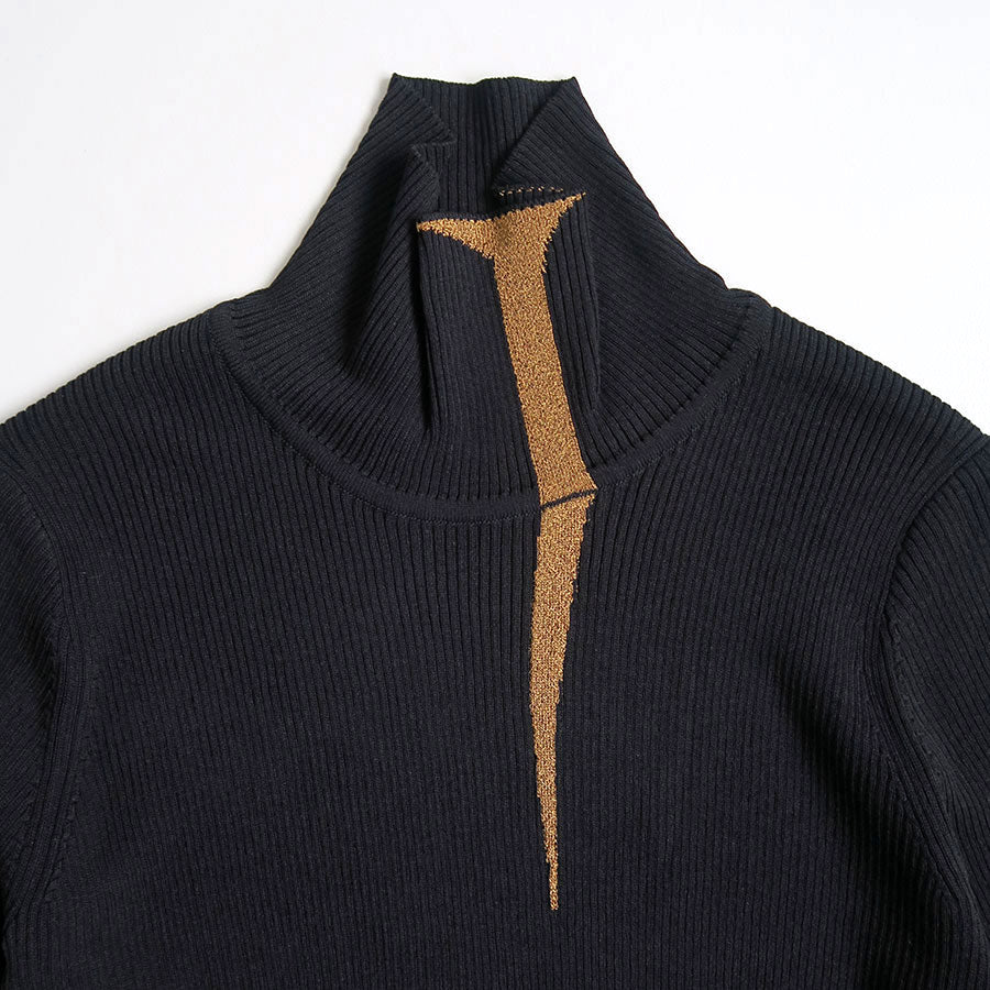 mame kurogouchi Kintsugi Turtleneck Knit mame kurogouchi Kintsugi Turtleneck Knit