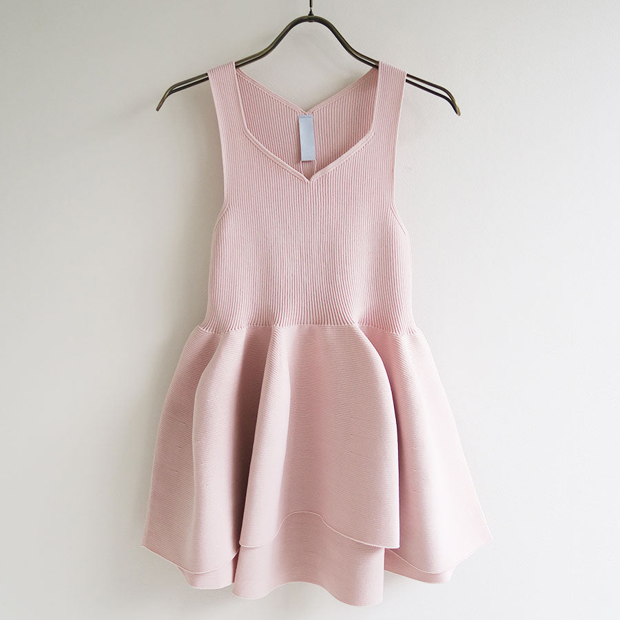 CFCL/シーエフシーエル】POTTERY GLITTER SLEEVELESS TOP