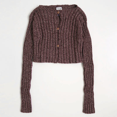 【Baserange/ベースレンジ】<br>MACAU CARDIGAN <br>KNMAC-CO-WI23