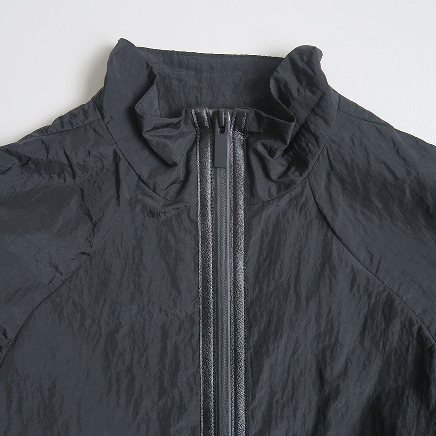 Mame Kurogouchi/マメ】Nylon Short Jacket with Cording Embroidery