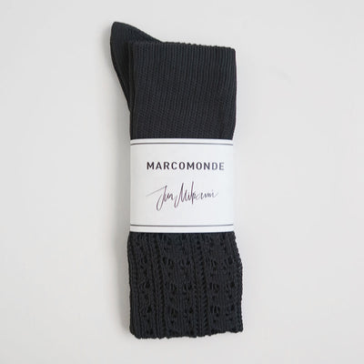 【JUN MIKAMI/ジュンミカミ】<br>Marcomonde × JUN MIKAMIハイソックス <br>25AW-21-M