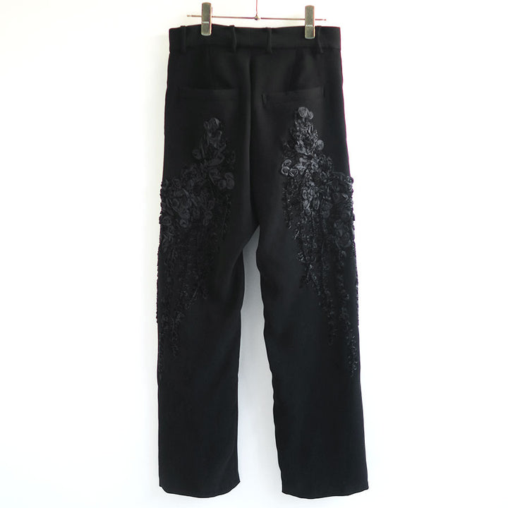 FUMIE=TANAKA embroidery pants