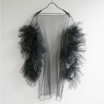 【MARGE/マージ】<br>Tulle decorative sleeve p/o <br>1006-0102-254