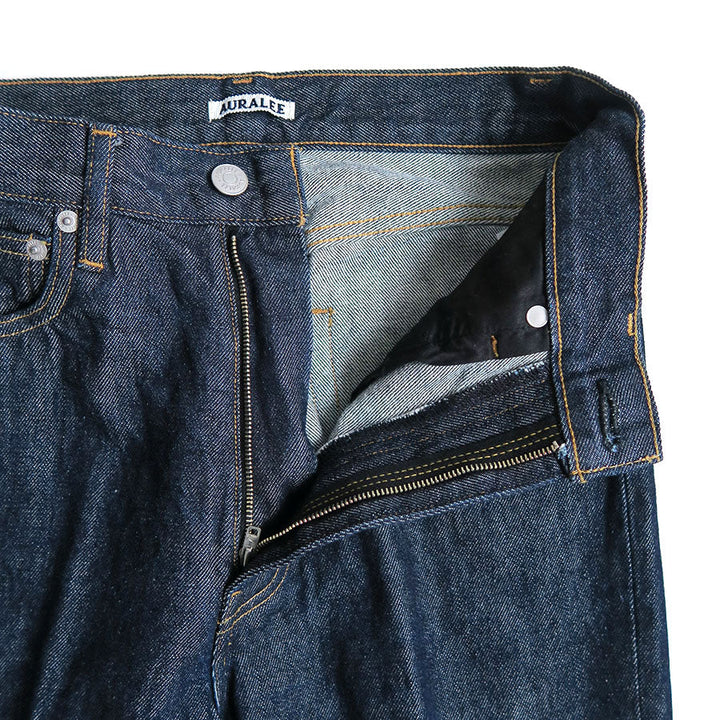 AURALEE/オーラリー】HARD TWIST DENIM 5P PANTS A00P02DMの通販
